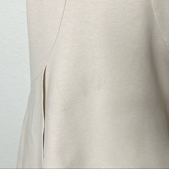 BCBGMAXAZRIA Beige Blouse Top - Picture 4 of 6